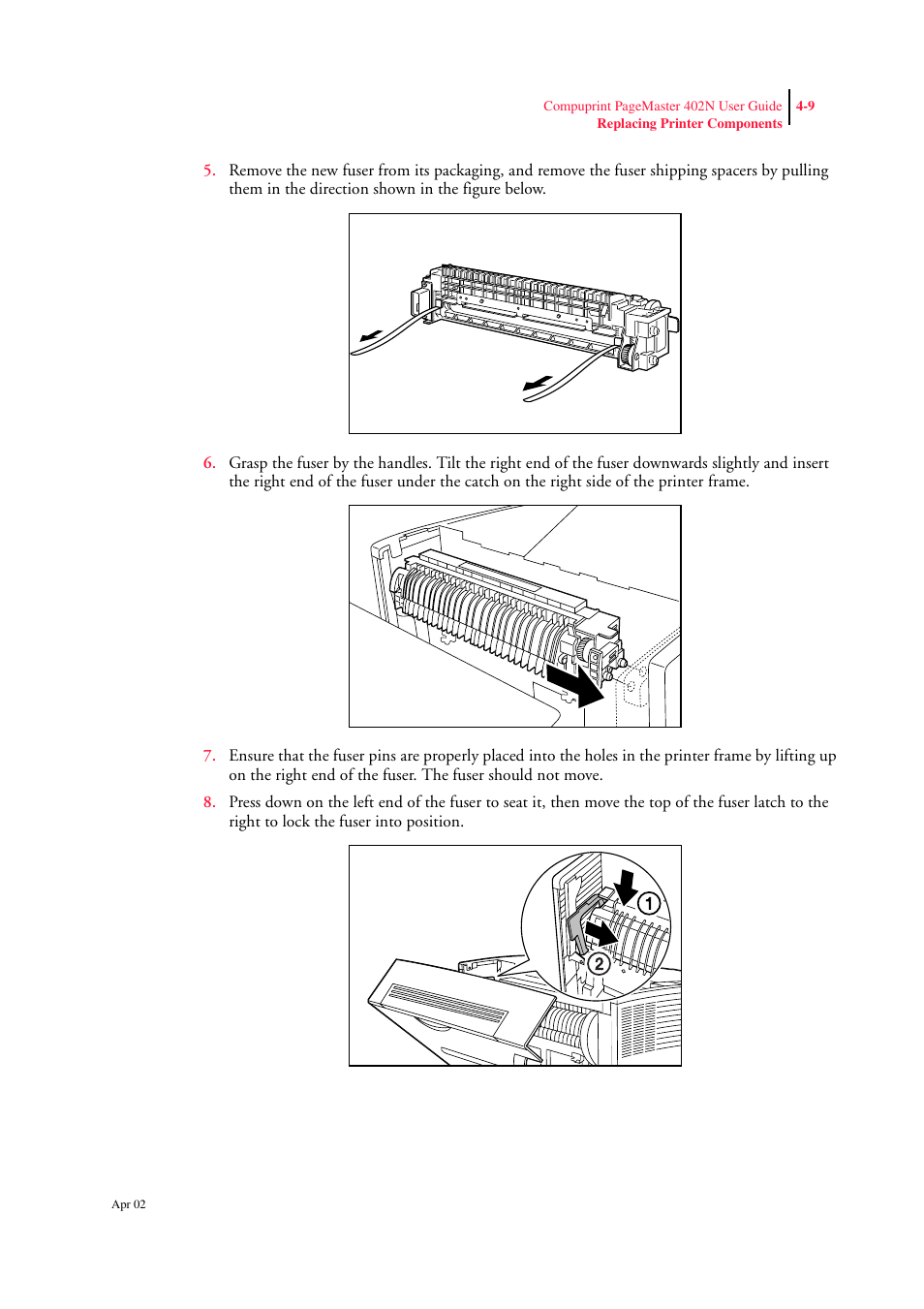 CPG PageMaster 402N User Manual | Page 69 / 216
