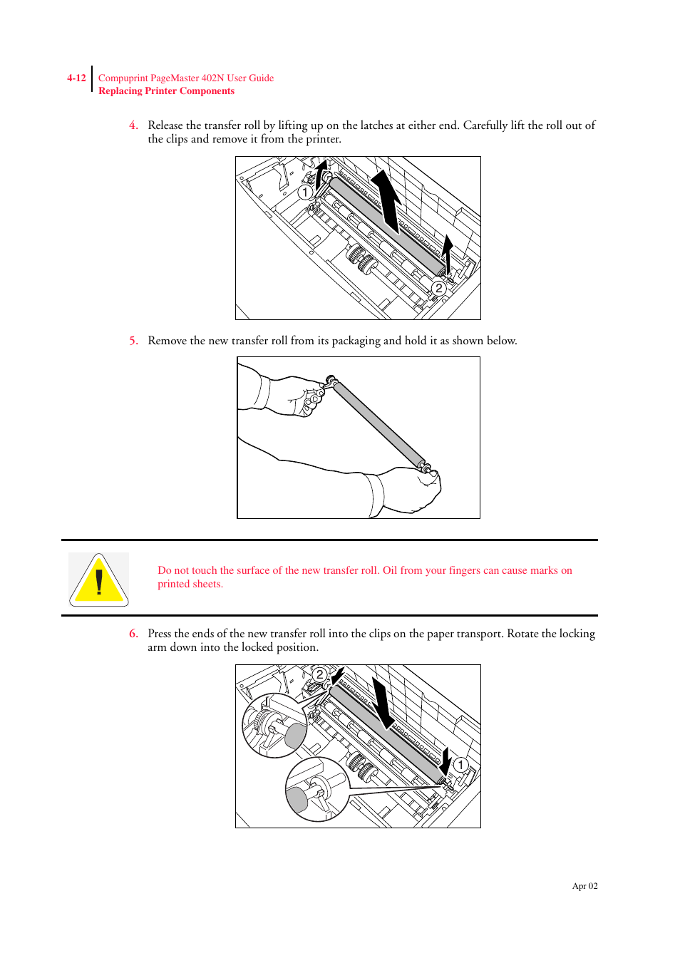CPG PageMaster 402N User Manual | Page 72 / 216
