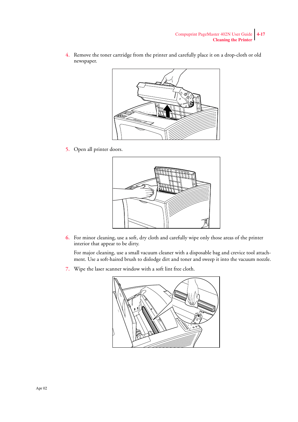 CPG PageMaster 402N User Manual | Page 77 / 216