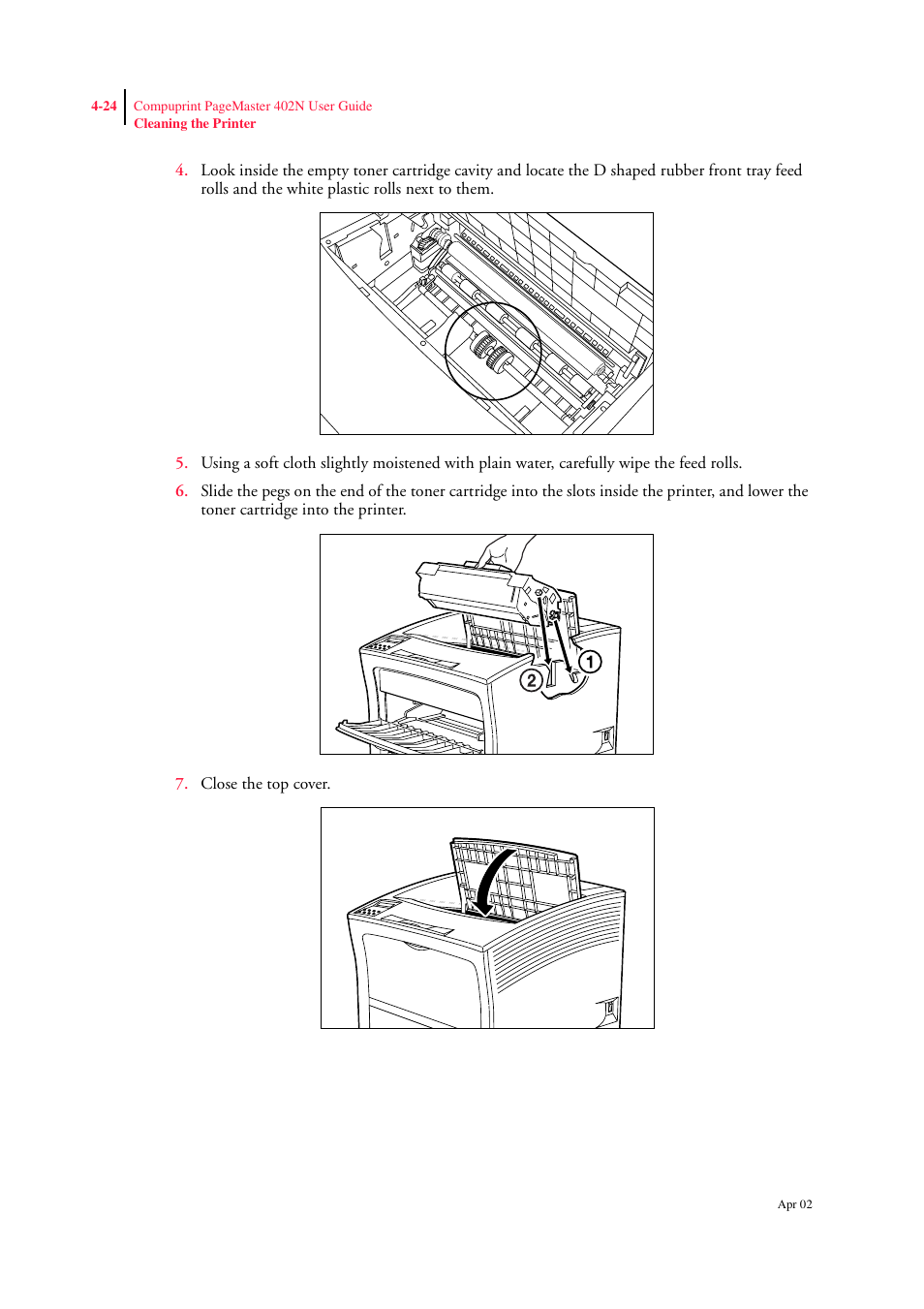 CPG PageMaster 402N User Manual | Page 84 / 216