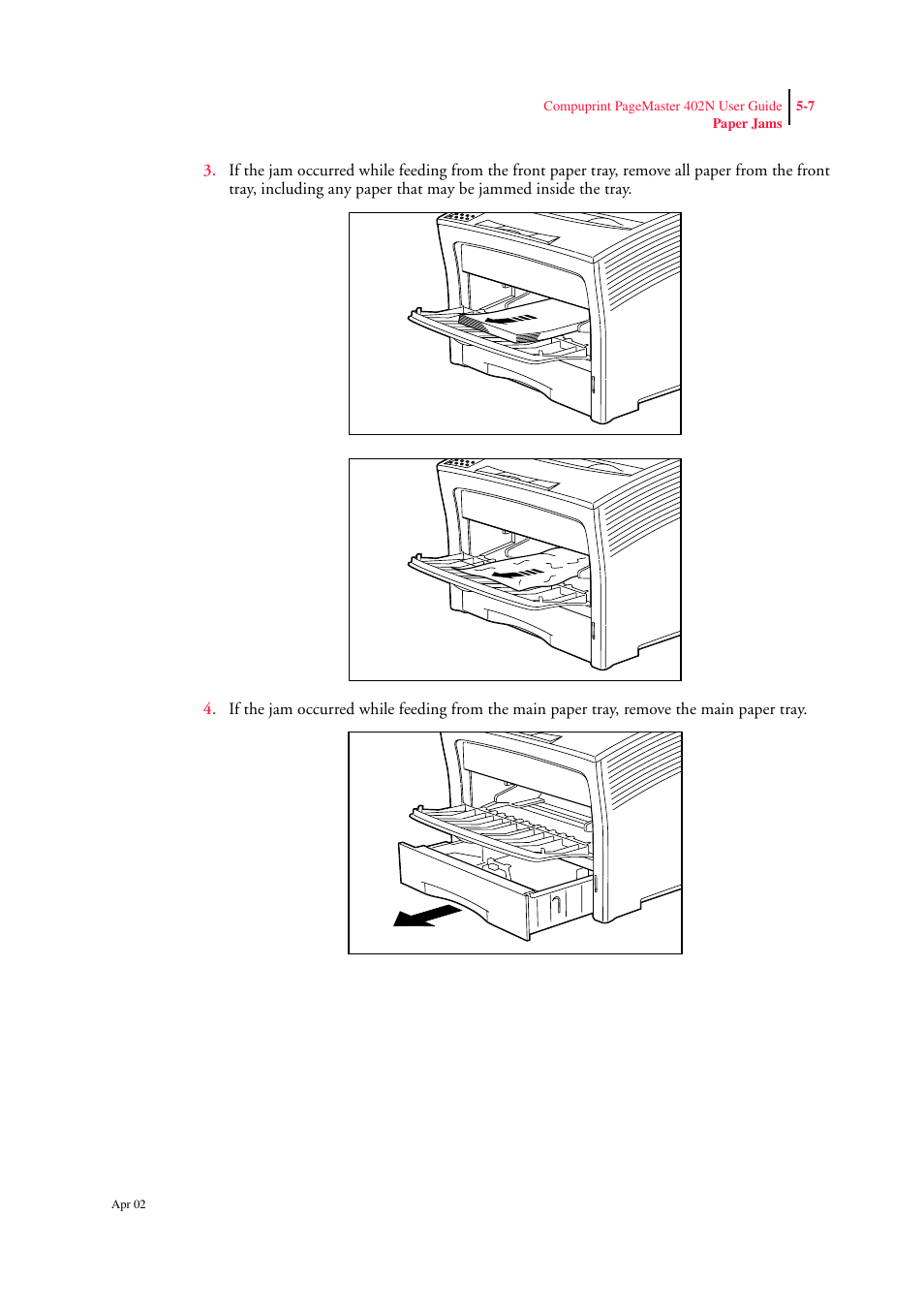 CPG PageMaster 402N User Manual | Page 95 / 216