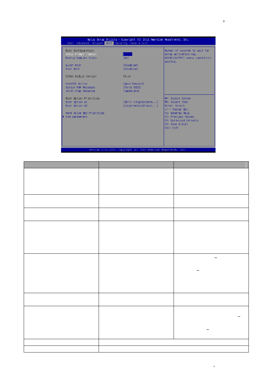 Boot | Avalue ESM-QM77 User Manual | Page 69 / 85