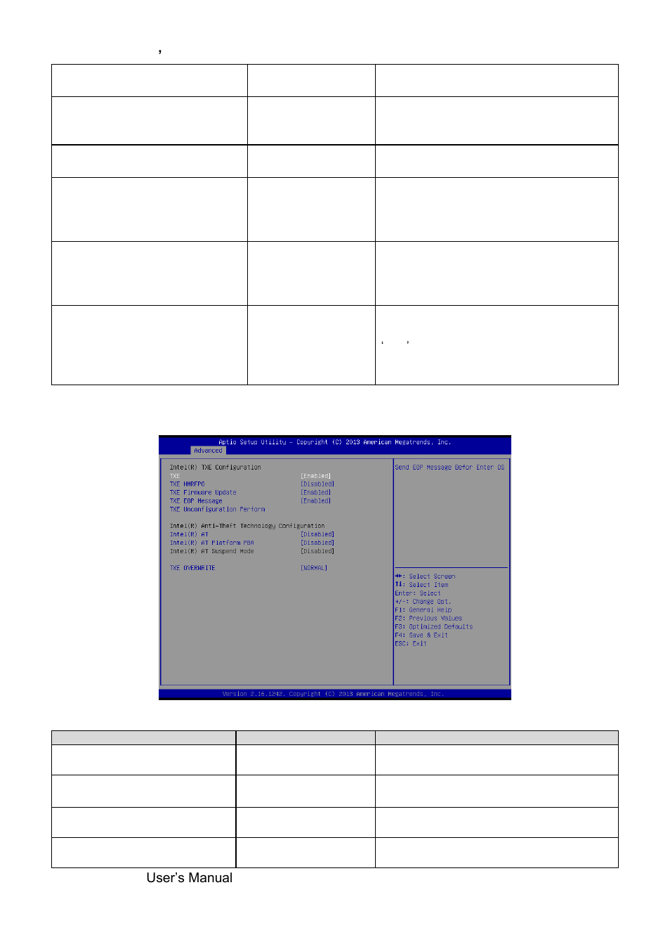 Security configuration | Avalue ESM-BYT User Manual | Page 56 / 76