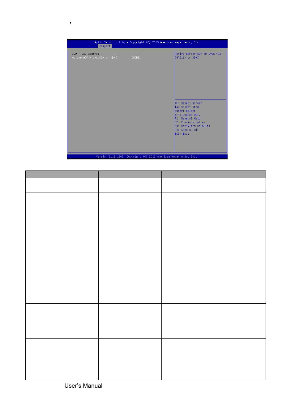 Igd - lcd control | Avalue ESM-BYT User Manual | Page 60 / 76