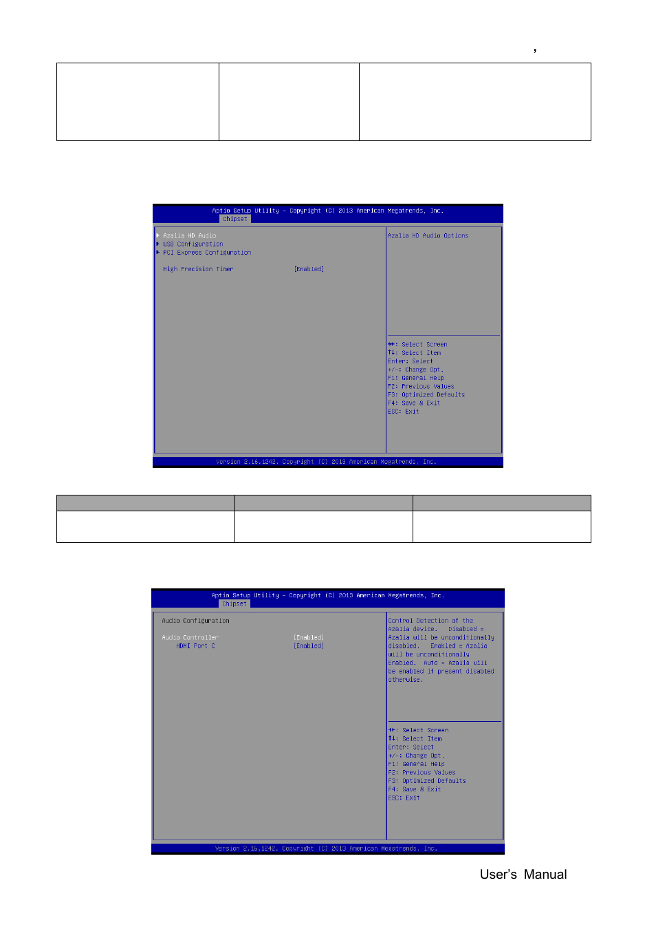 South bridge, Azalia hd audio | Avalue ESM-BYT User Manual | Page 61 / 76