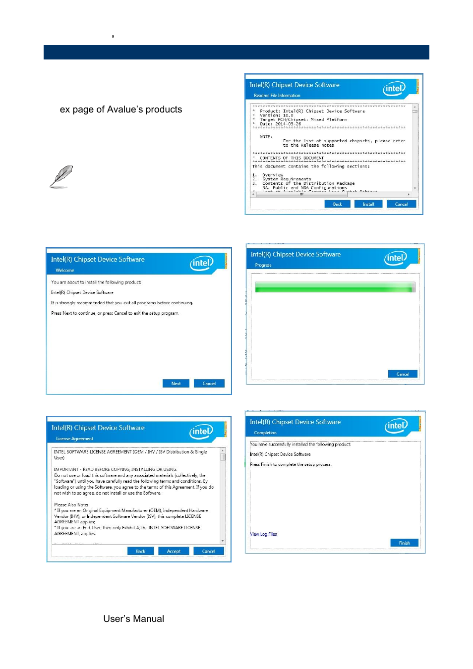 Install chipset driver | Avalue ESM-BYT User Manual | Page 68 / 76