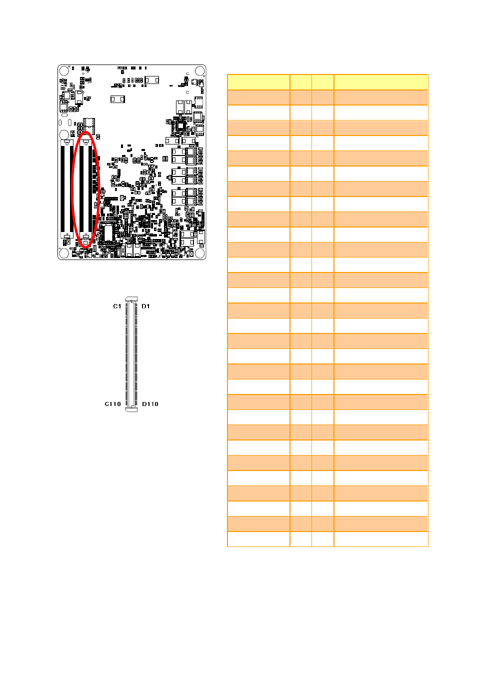 Com express connector 2 (cn1b) | Avalue ESM-QM87 User Manual | Page 28 / 82