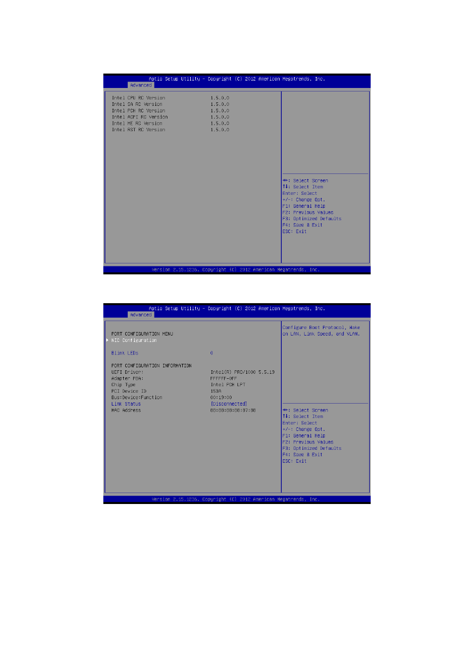 Intel rc drivers version detail, Intel ethernet connection i217-lm | Avalue ESM-QM87 User Manual | Page 57 / 82