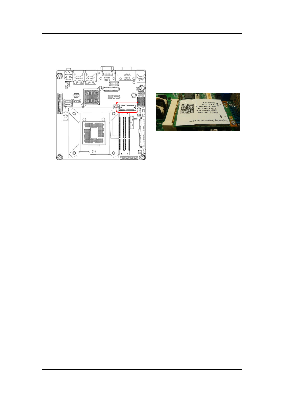Pci-express mini card connector | Axiomtek MANO861 User Manual | Page 36 / 72