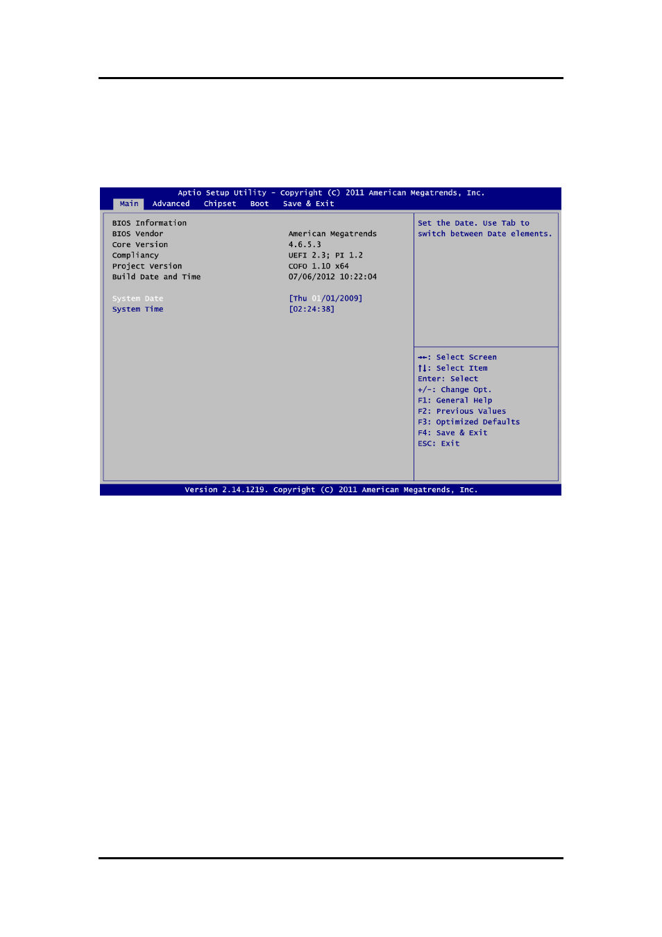 Main menu, 3 main menu | Axiomtek MANO861 User Manual | Page 47 / 72