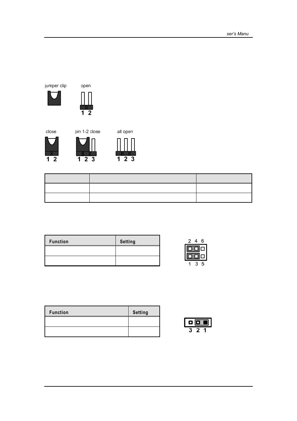 Jumper settings, Audio amplifier selection (jp3), Restore bios optimal defaults (jp1) | 6 jumper settings, 1 audio amplifier selection (jp3), 2 restore bios optimal defaults (jp1) | Axiomtek IPC932-230-FL-ECM User Manual | Page 15 / 54