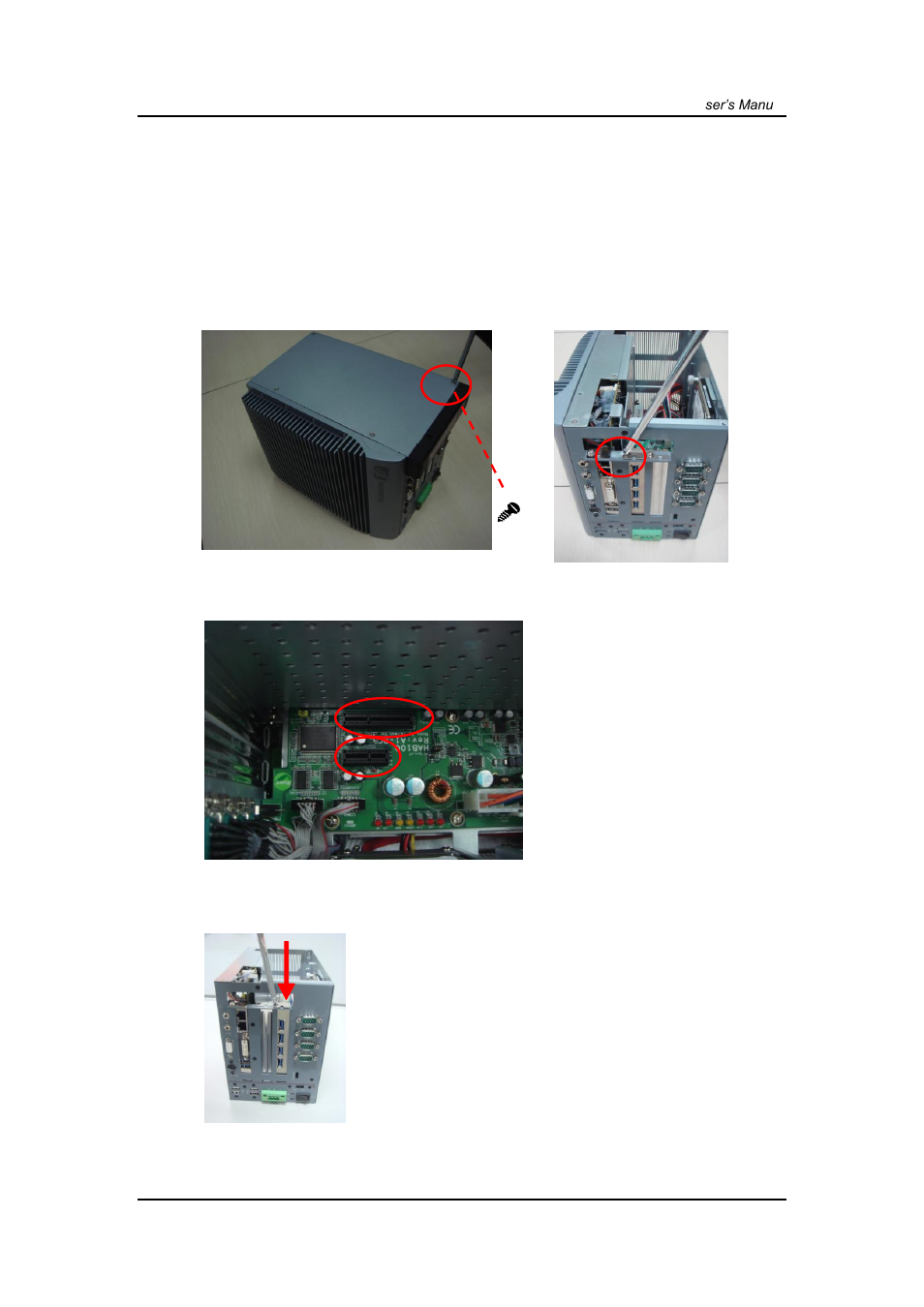 Installing the pci or pcie card, 4 installing the pci or pcie card | Axiomtek IPC932-230-FL-ECM User Manual | Page 29 / 54