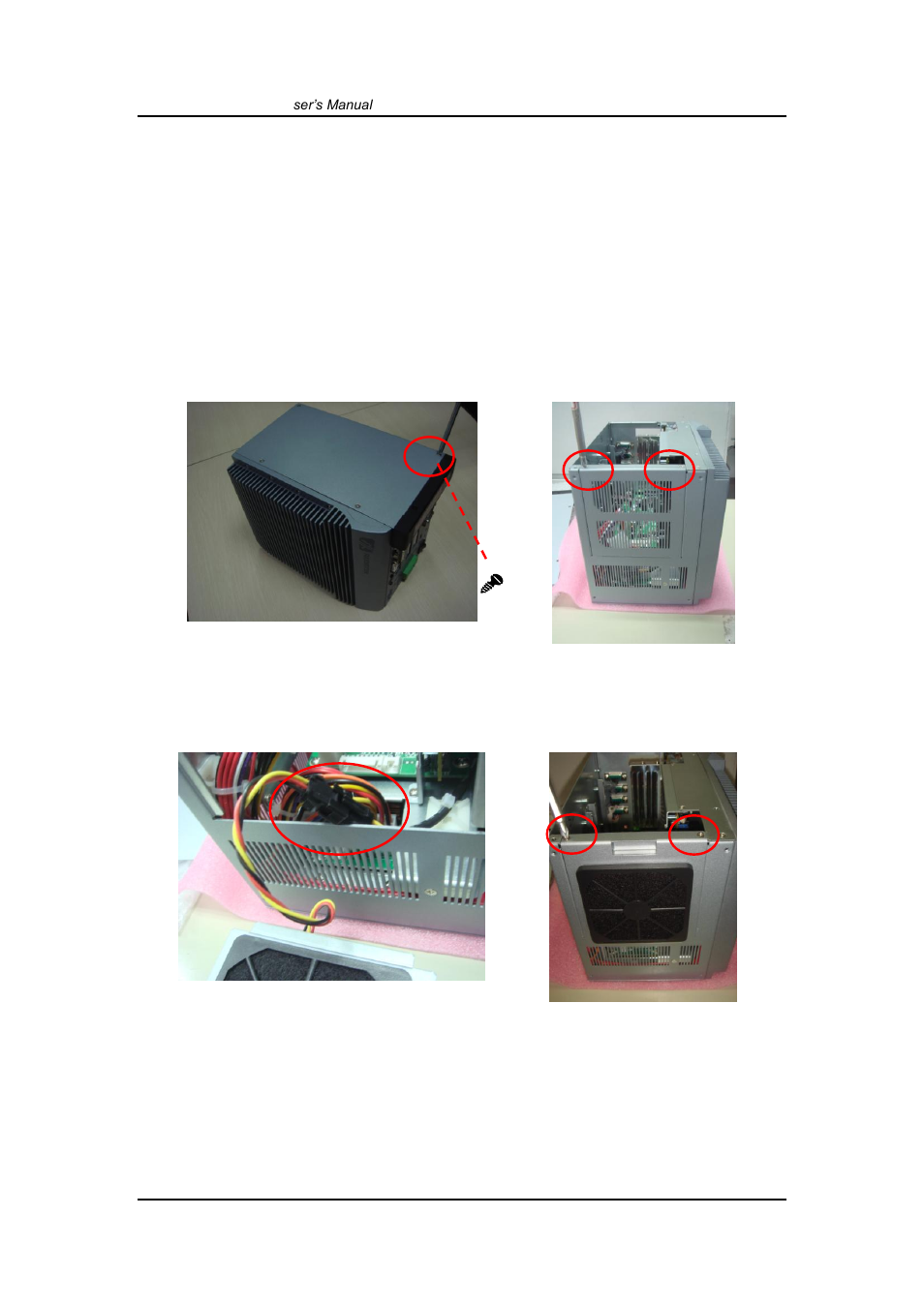 Installing the optinal fan module, 5 installing the optinal fan module | Axiomtek IPC932-230-FL-ECM User Manual | Page 30 / 54