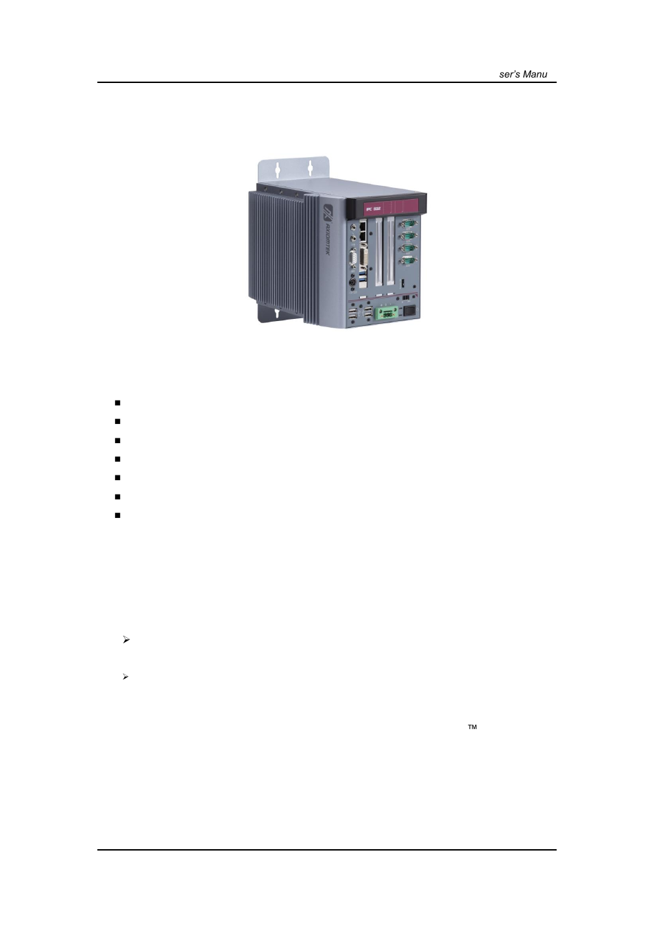 Chapter 1 introduction, General description, 1 general description | Axiomtek IPC932-230-FL-ECM User Manual | Page 9 / 54