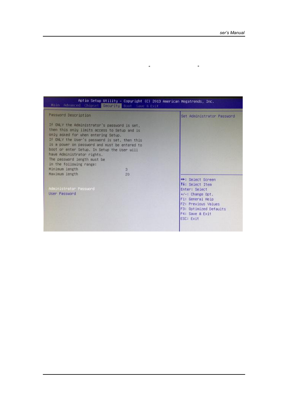 Security | Axiomtek ICO300 User Manual | Page 47 / 58