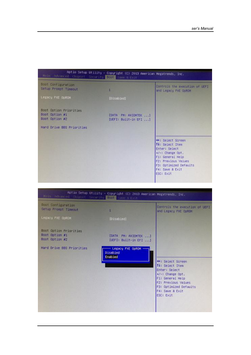 Boot type | Axiomtek ICO300 User Manual | Page 49 / 58