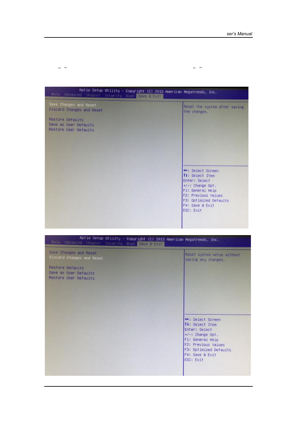 Save & exit | Axiomtek ICO300 User Manual | Page 53 / 58