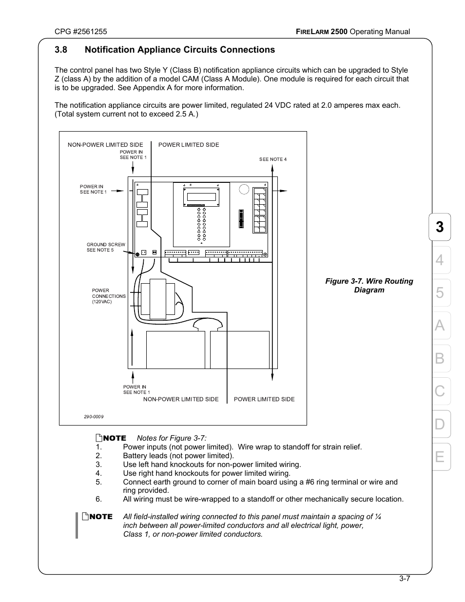 Ed c b 4 5 a 3 | CPG FIRELARM 2500 CPG #2561255 User Manual | Page 21 / 44