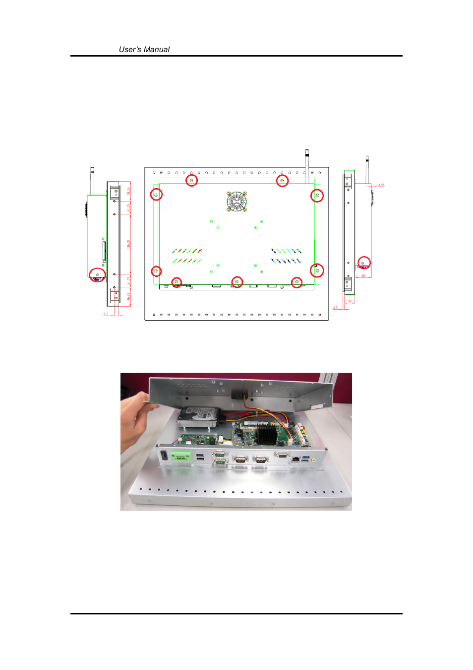 Open and close back cover, 1 open and close back cover | Axiomtek FDK172-834 User Manual | Page 14 / 82