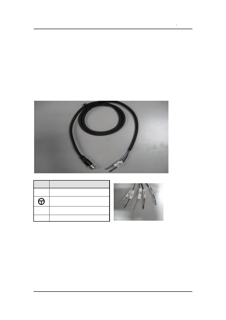 Water-proof cables, Power cable, 2 water-proof cables | 1 power cable | Axiomtek GOT815-834 User Manual | Page 13 / 40