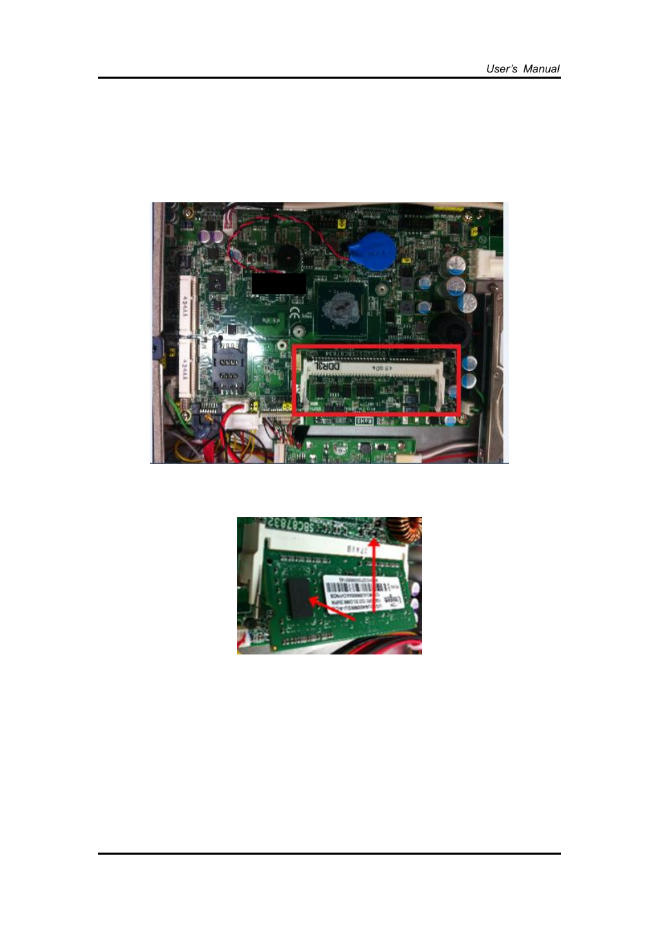 Dram installation, 6 dram installation | Axiomtek GOT5100T-834 User Manual | Page 37 / 84