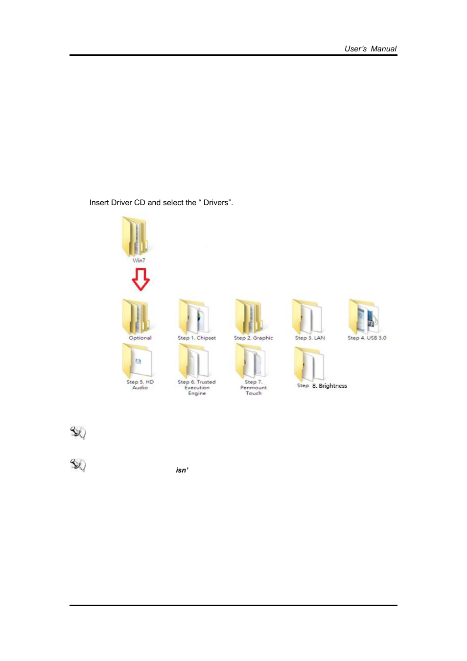 Chapter 4, Drivers installation, System | Win 7, Chapter 4 drivers installation | Axiomtek GOT5100T-834 User Manual | Page 61 / 84