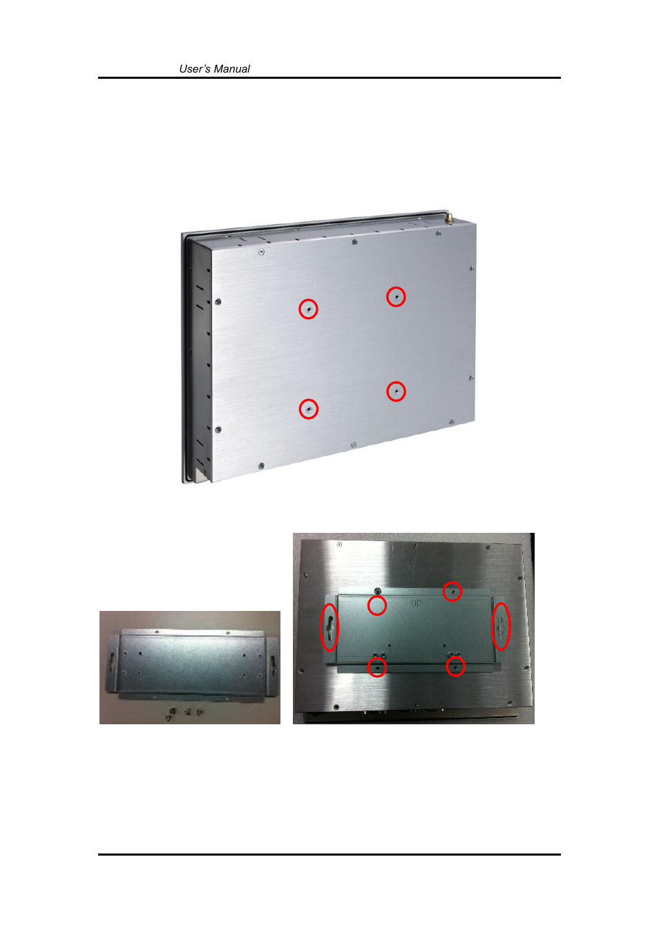 Mountings: panel / wall / desktop / vesa, 5 mountings: panel / wall / desktop / vesa | Axiomtek GOT3126T-834 User Manual | Page 30 / 64