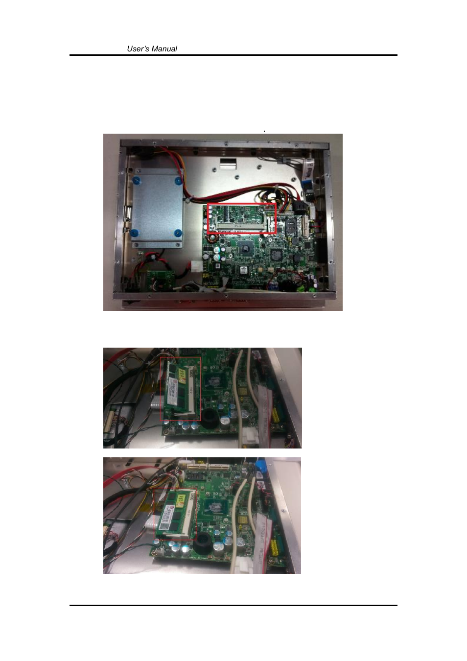 Dram installation, 7 dram installation | Axiomtek GOT3126T-834 User Manual | Page 34 / 64
