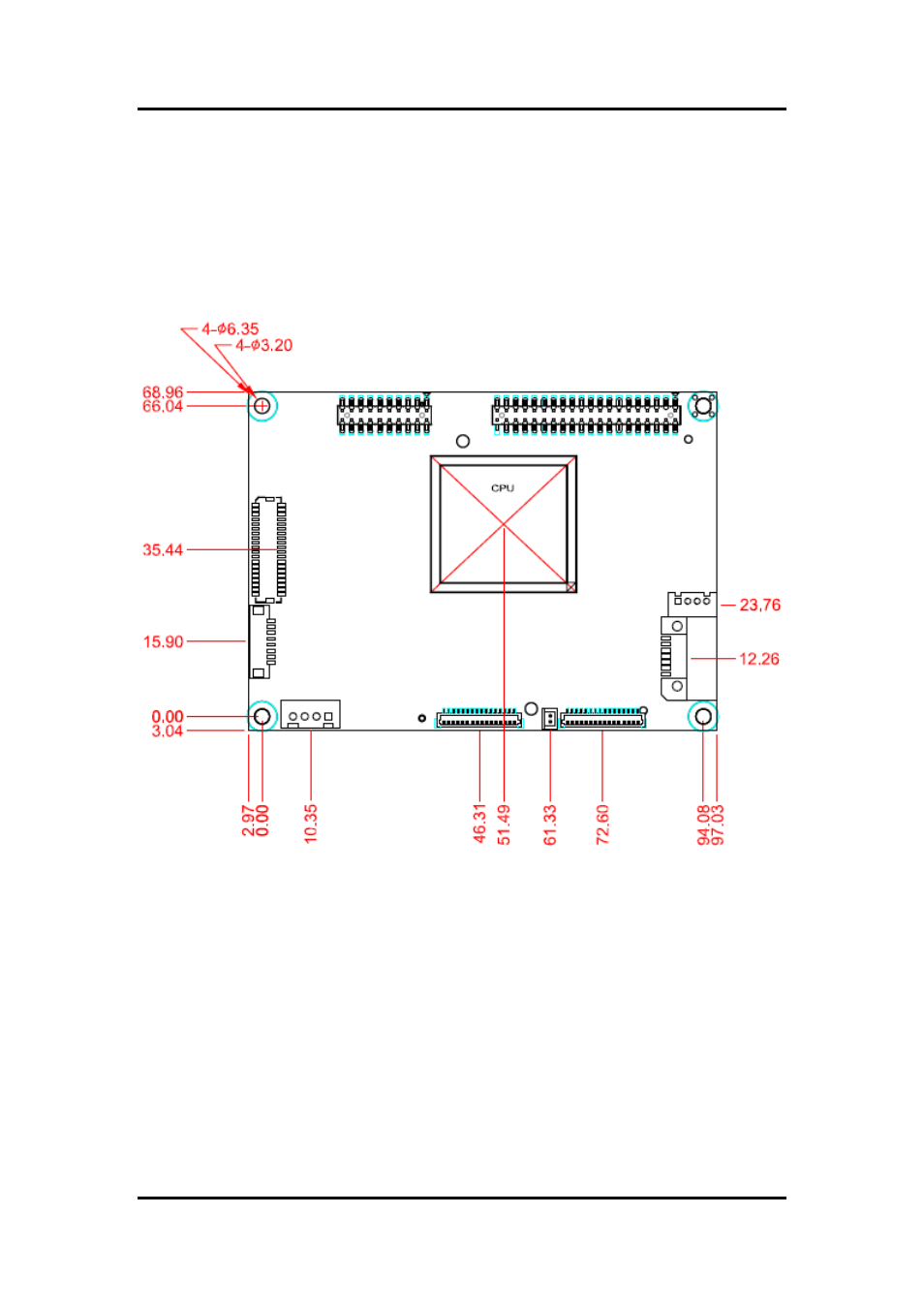 Chapter 2, Board and pin assignments, Board dimensions and fixing holes | Chapter 2 board and pin assignments | Axiomtek PICO841 User Manual | Page 11 / 80