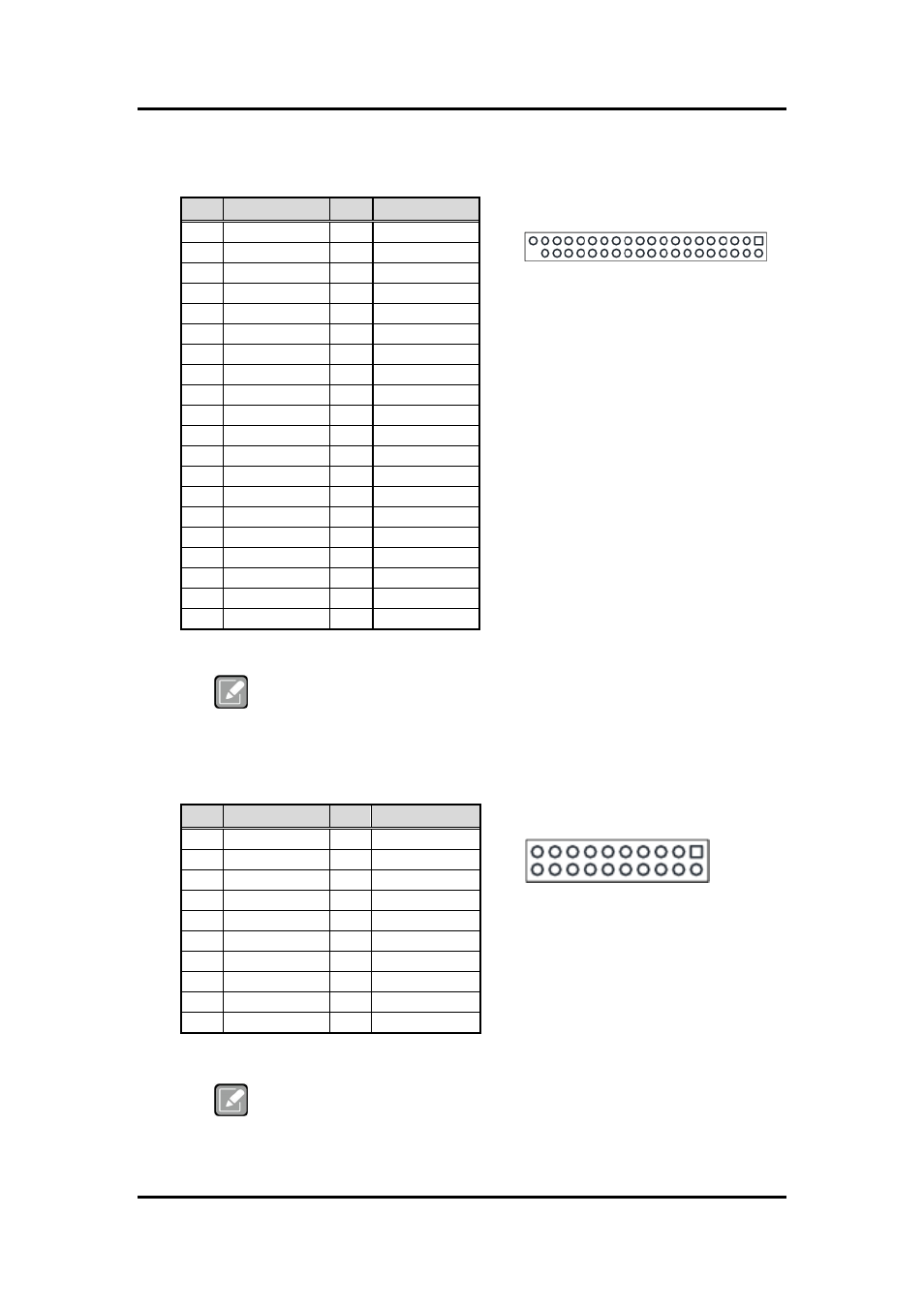 Board to board connectors (cn1 and cn2), 1 board to board connectors (cn1 and cn2) | Axiomtek PICO841 User Manual | Page 21 / 80