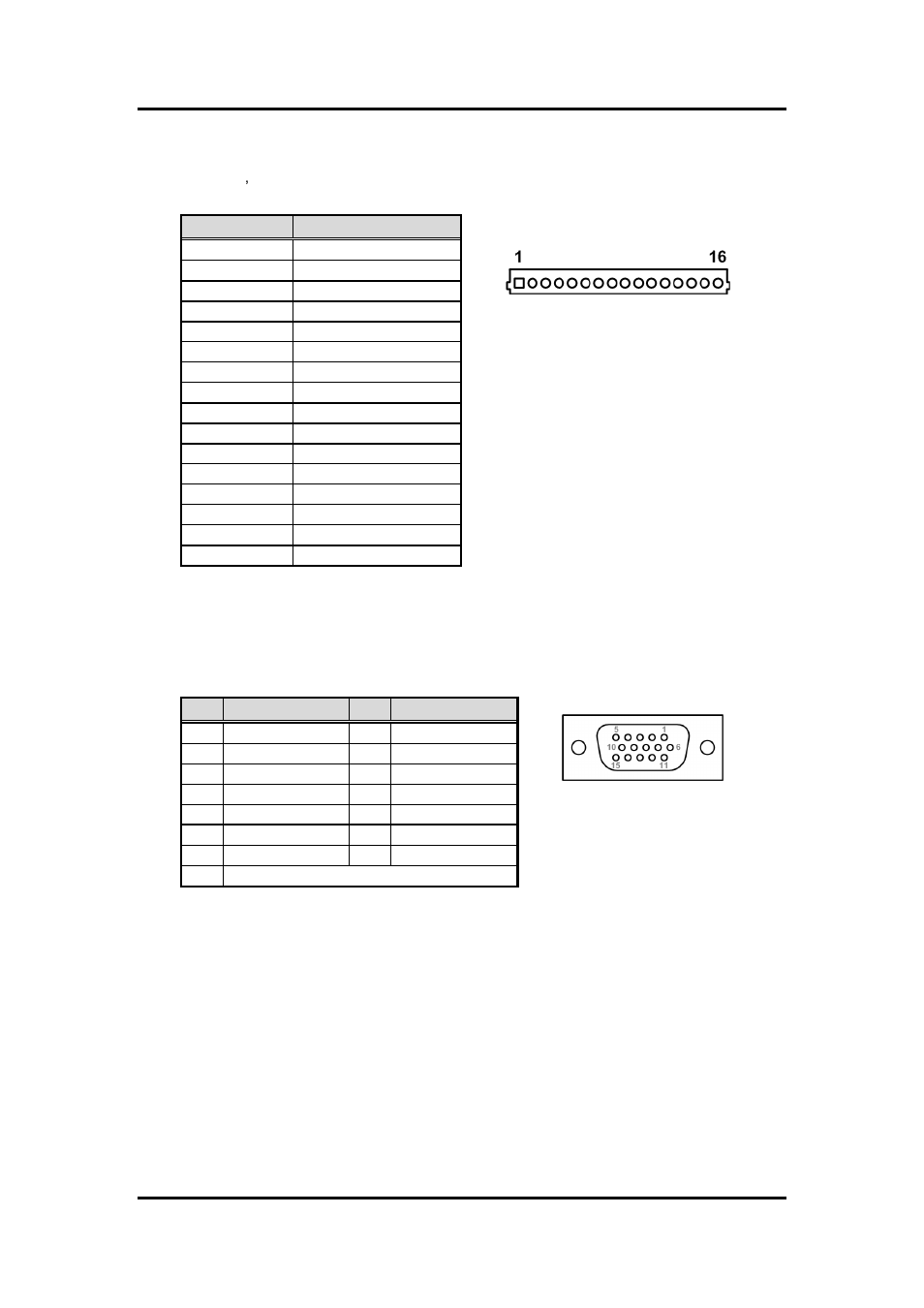 Vga connector (cn3), D-sub vga connector (cn4), 3 vga connector (cn3) | 4 d-sub vga connector (cn4) | Axiomtek PICO841 User Manual | Page 43 / 80