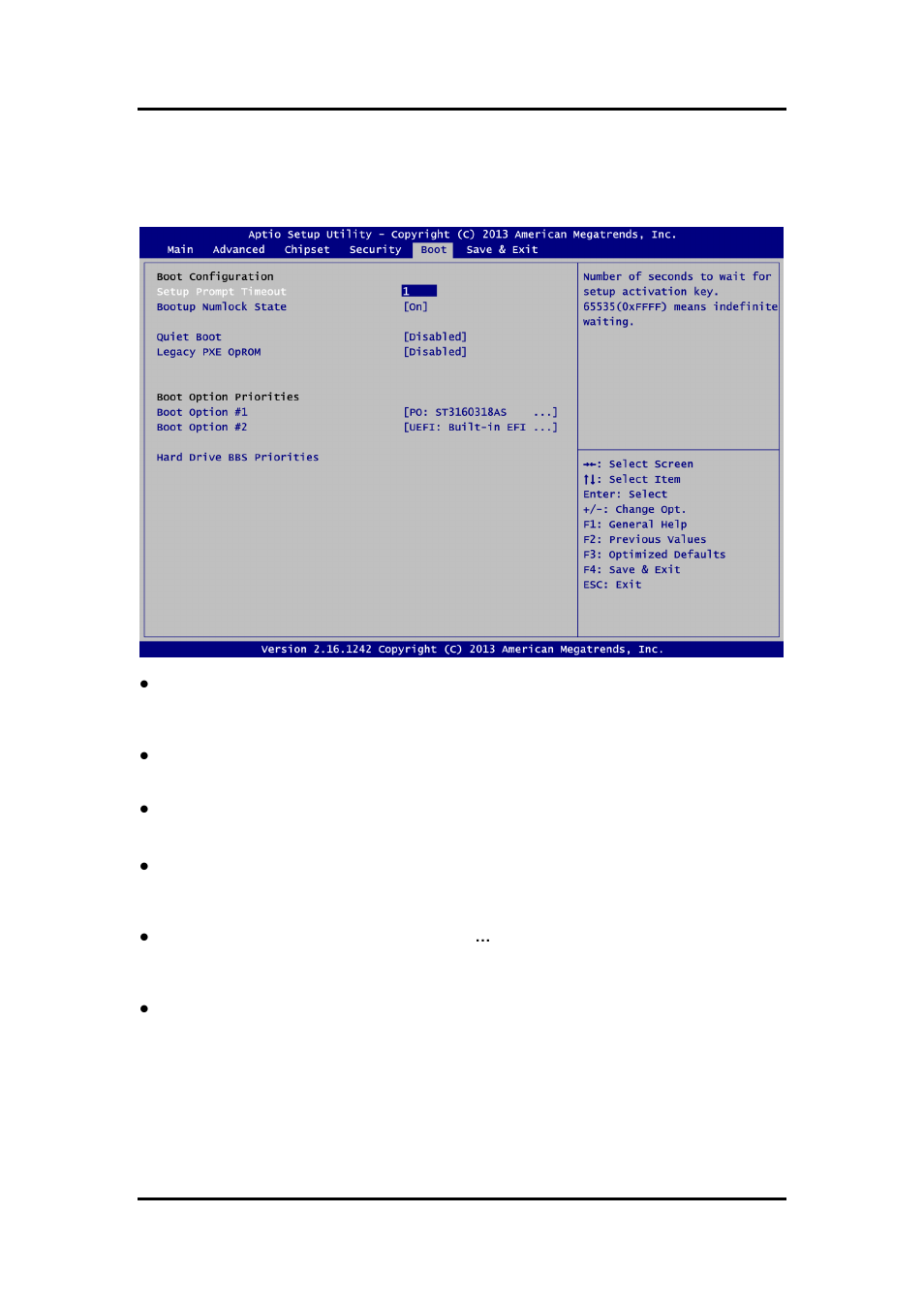 Boot menu, 7 boot menu | Axiomtek PICO841 User Manual | Page 71 / 80