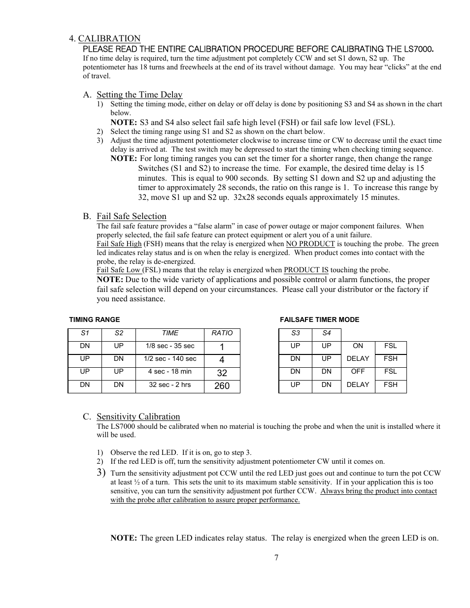 Babbitt LS7000 Full-Featured Sensor User Manual | Page 9 / 11