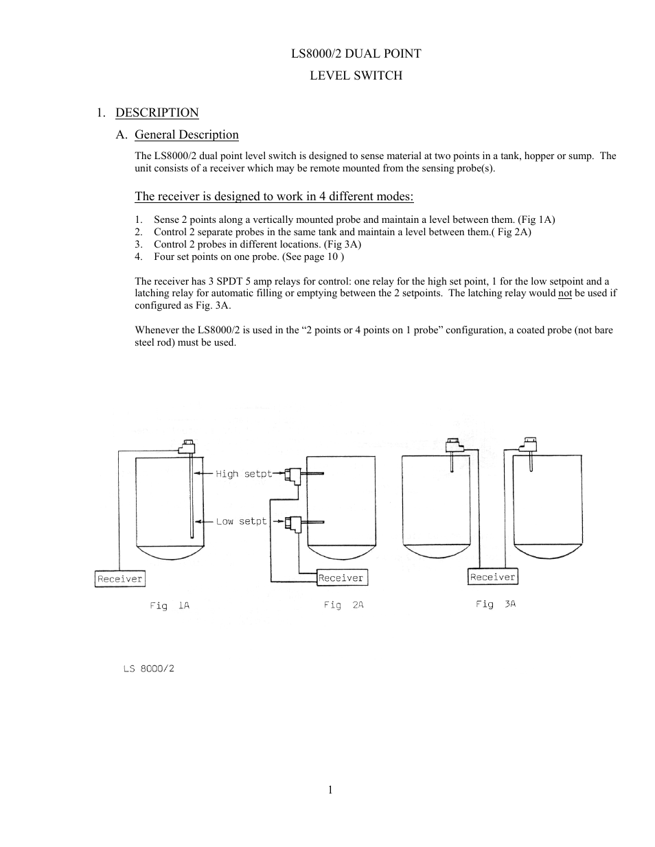 Babbitt LS8000/2 Multi-Point Sensor User Manual | Page 3 / 17