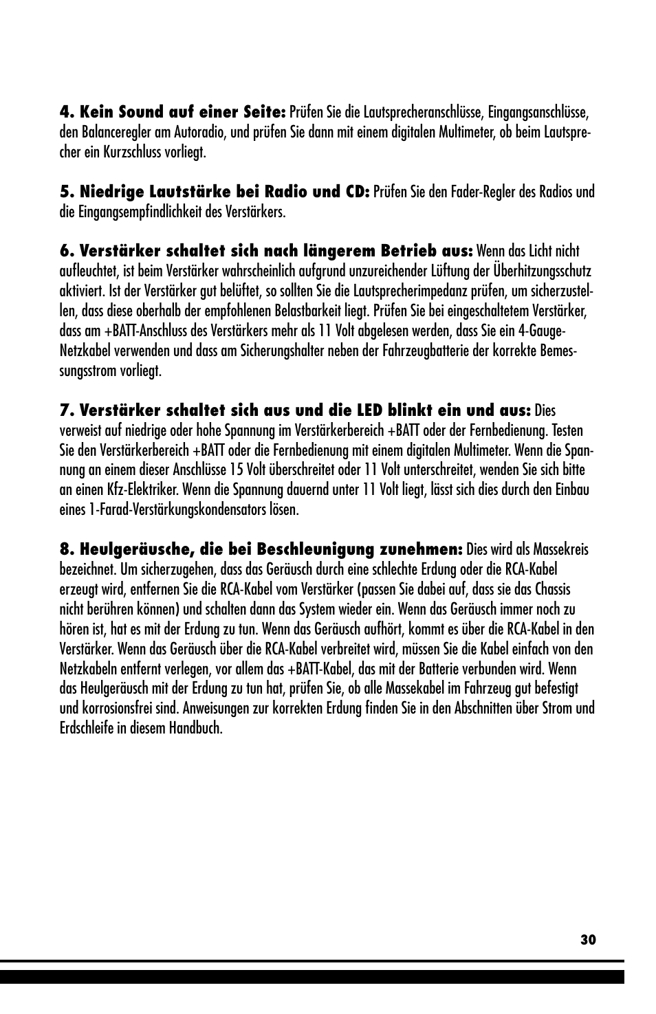 Coustic D-block User Manual | Page 31 / 32
