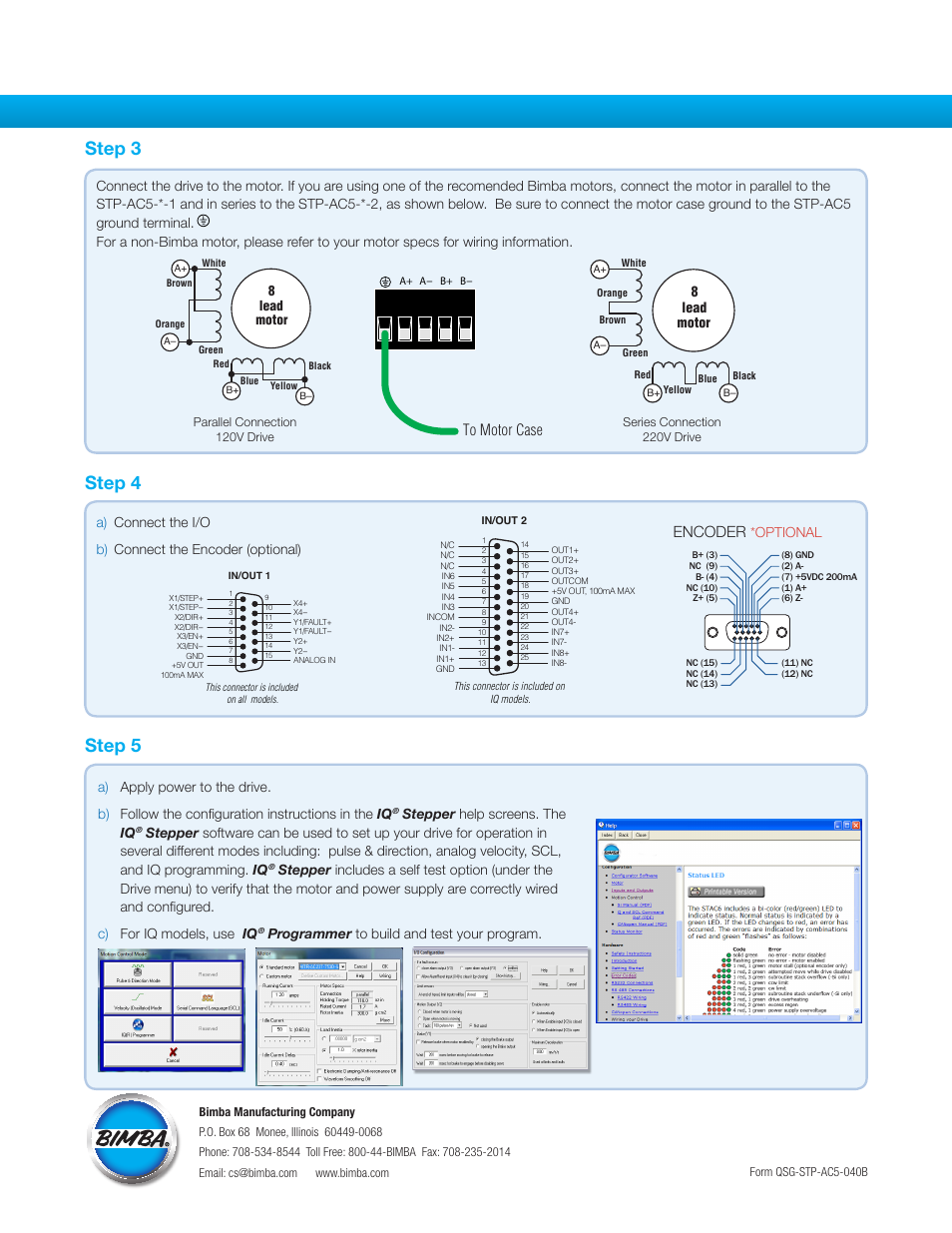 Bimba STP-AC5 User Manual | Page 2 / 2