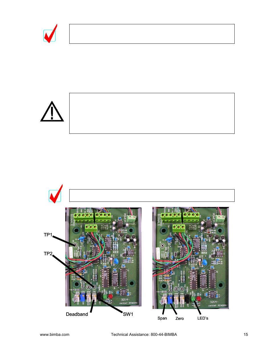 Bimba PCS User Manual | Page 15 / 36