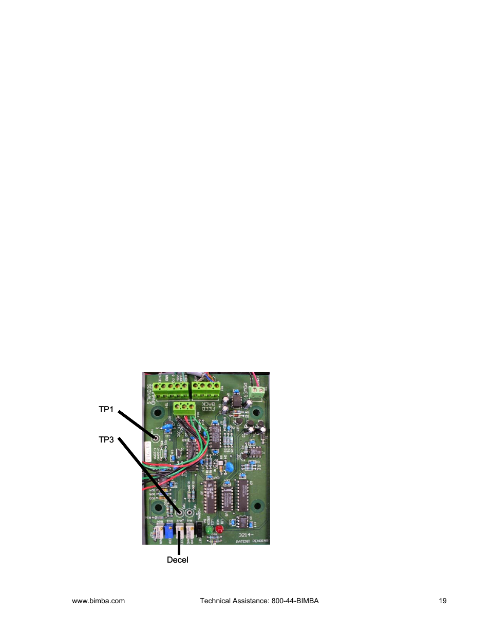 Bimba PCS User Manual | Page 19 / 36