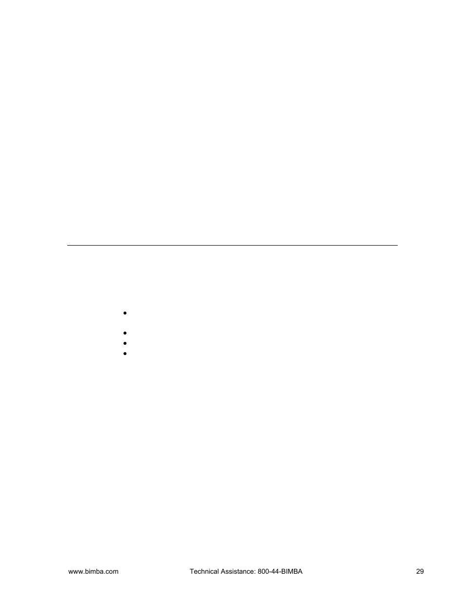 Frequently asked questions | Bimba PCS User Manual | Page 29 / 36