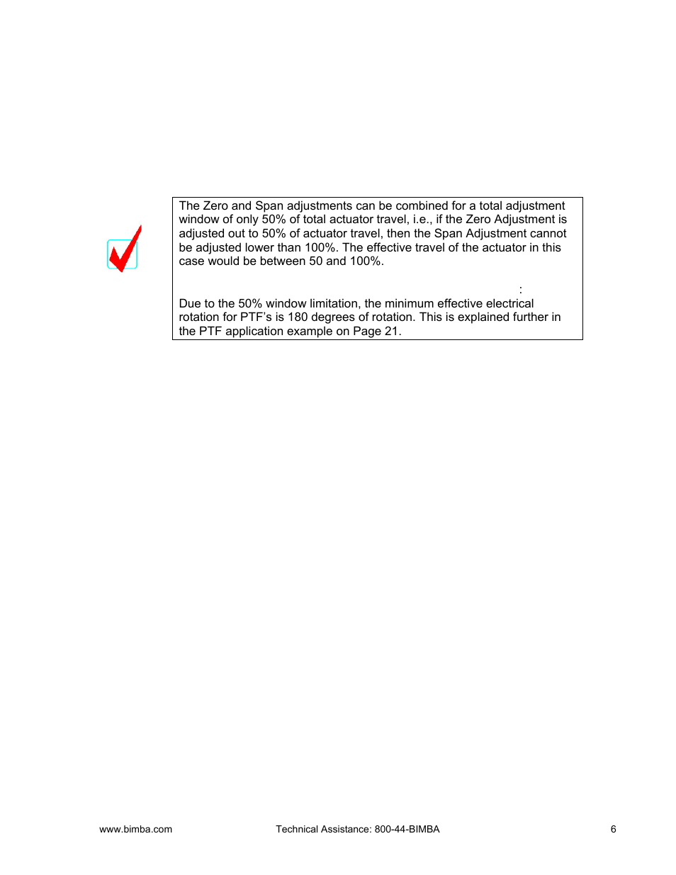 Bimba PCS User Manual | Page 6 / 36