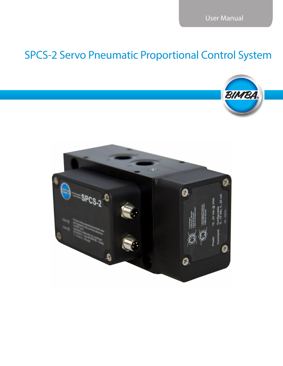 Bimba SPCS User Manual | 19 pages