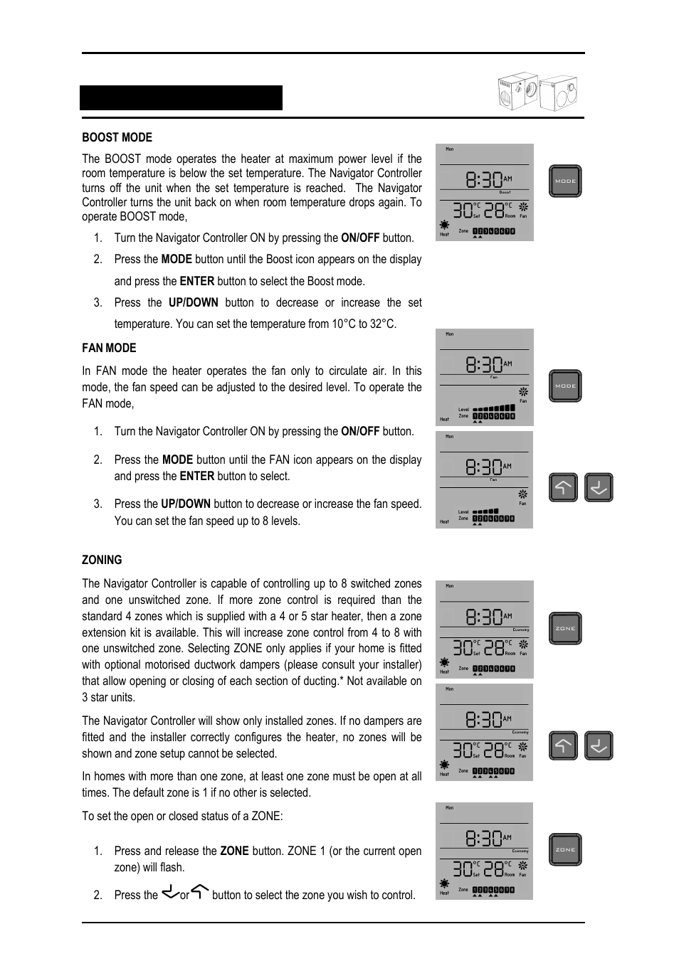 Bonaire Navigator Controller User Manual | Page 19 / 44