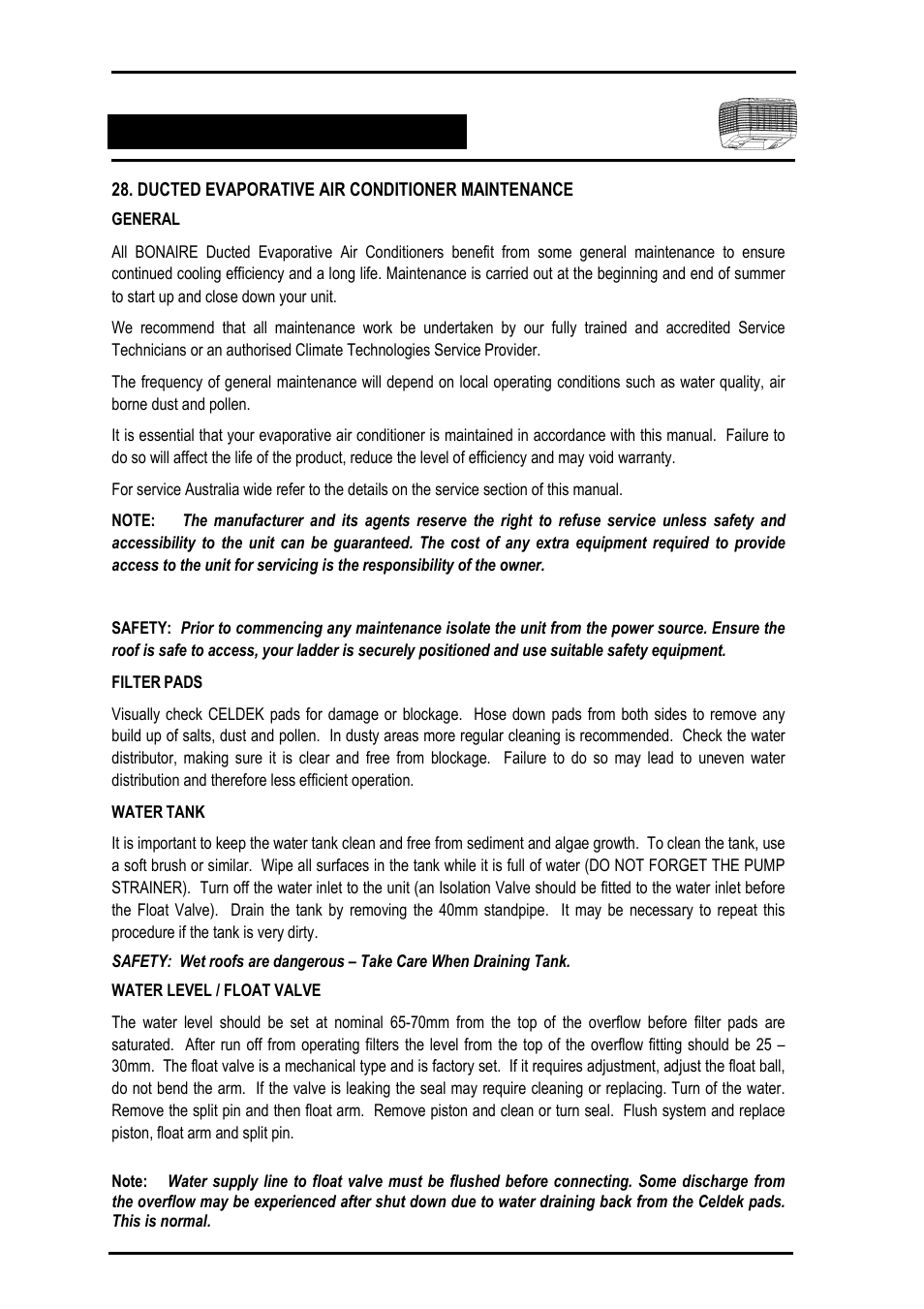 Bonaire Navigator Controller User Manual | Page 33 / 44