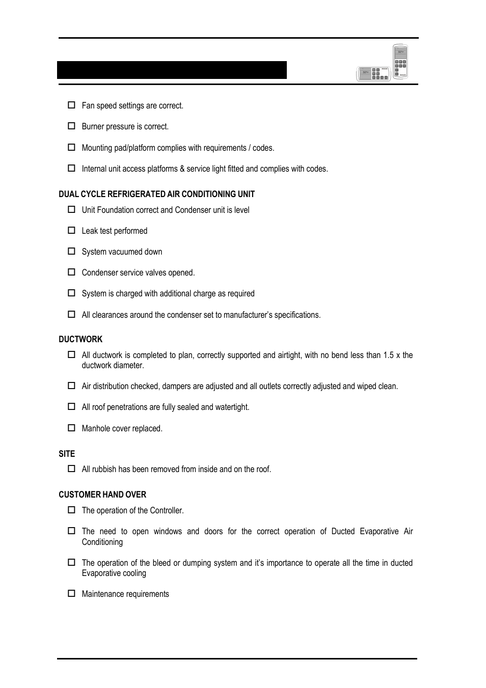 Bonaire Navigator Controller User Manual | Page 38 / 44