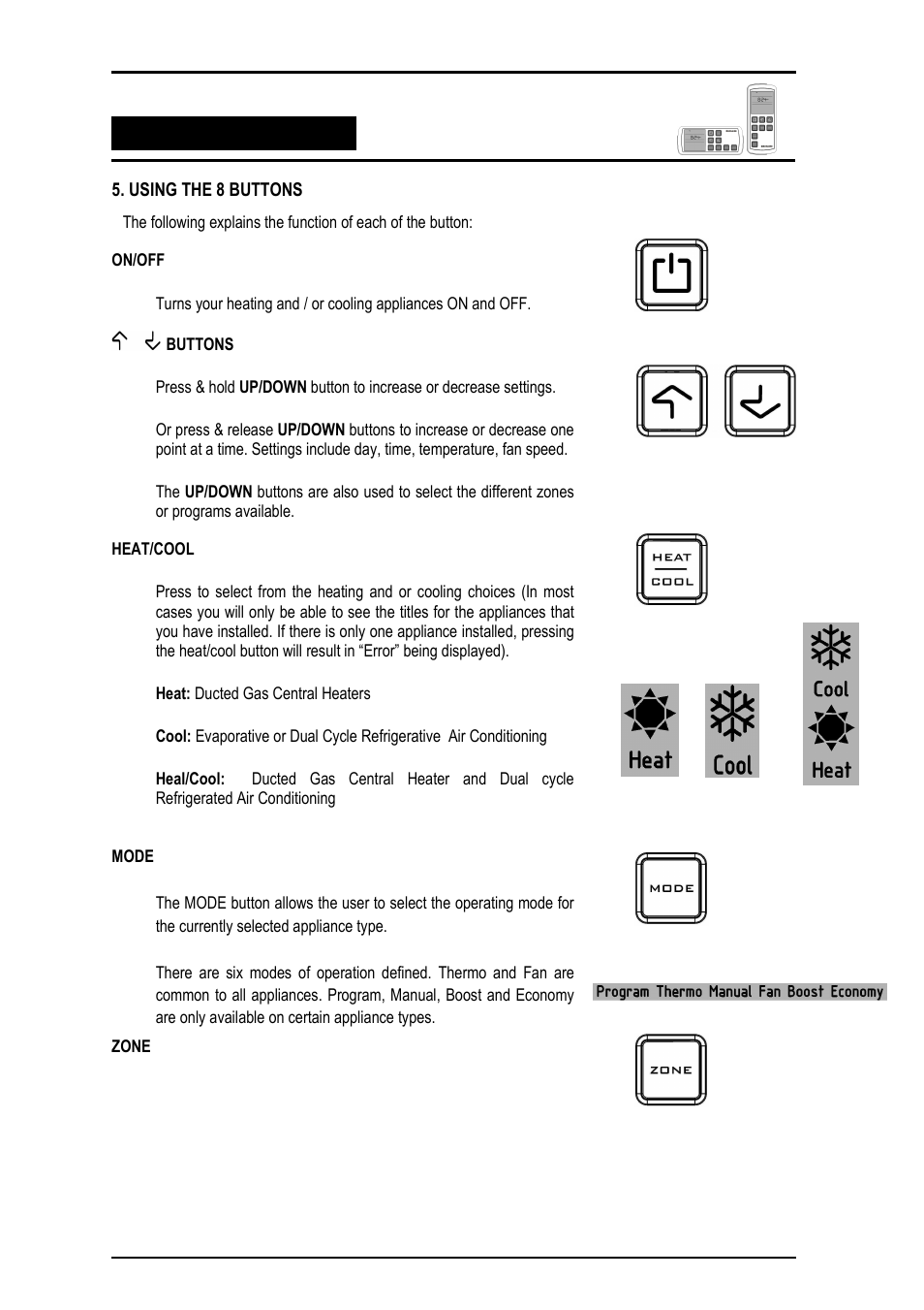 Bonaire Navigator Controller User Manual | Page 8 / 44