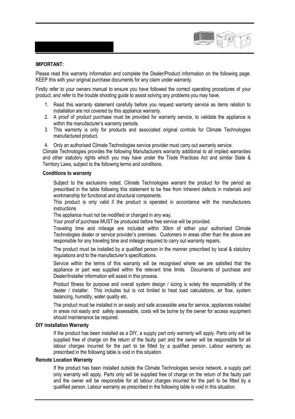Bonaire Slimline Digital controller User Manual | Page 23 / 28