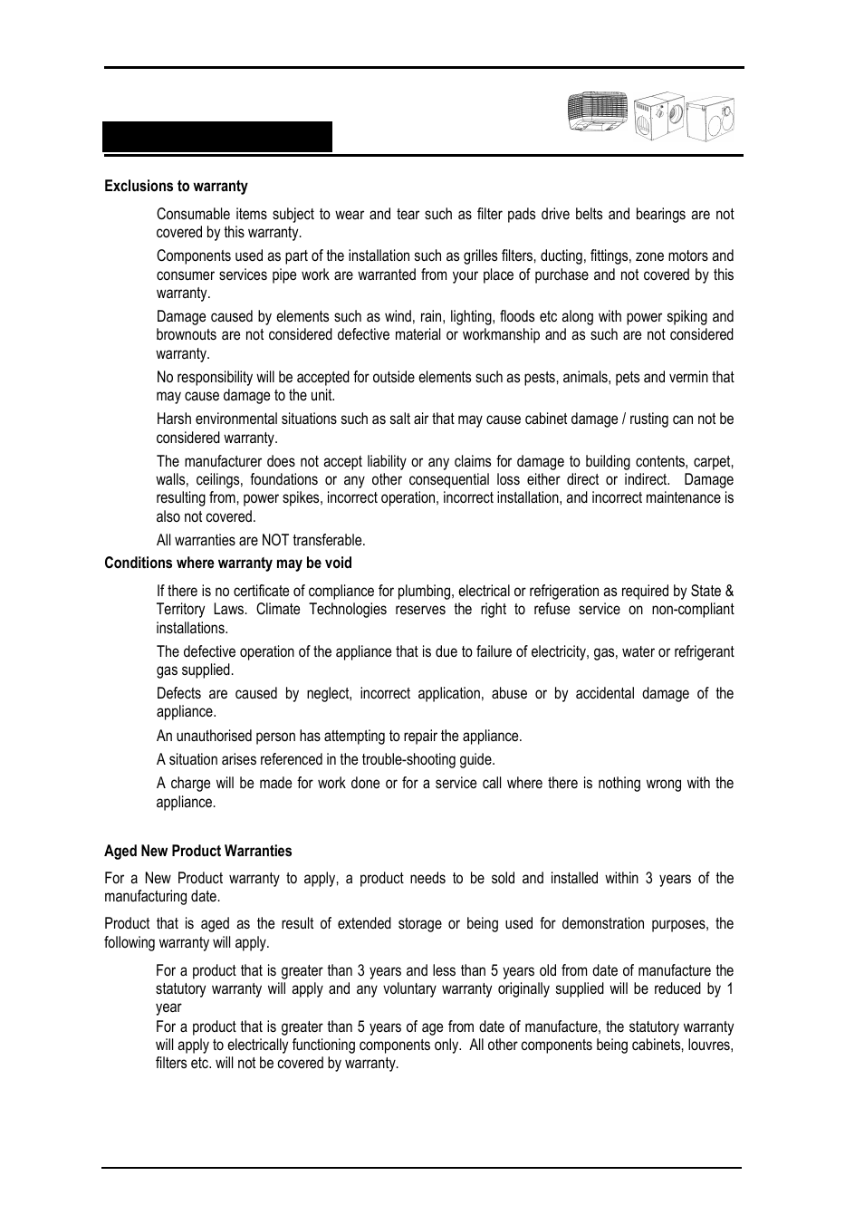 Bonaire Slimline Digital controller User Manual | Page 24 / 28