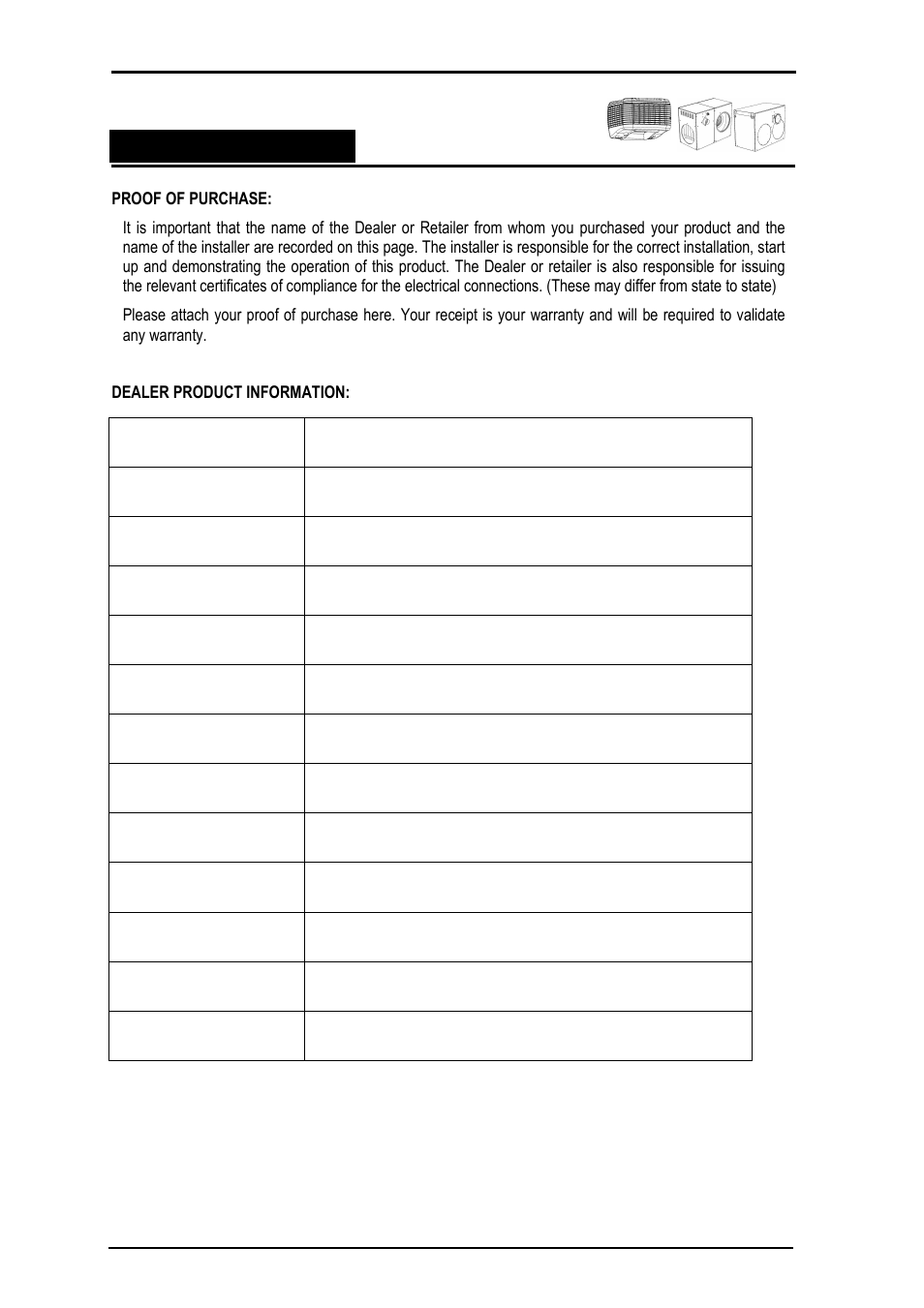 Australia | Bonaire Slimline Digital controller User Manual | Page 26 / 28