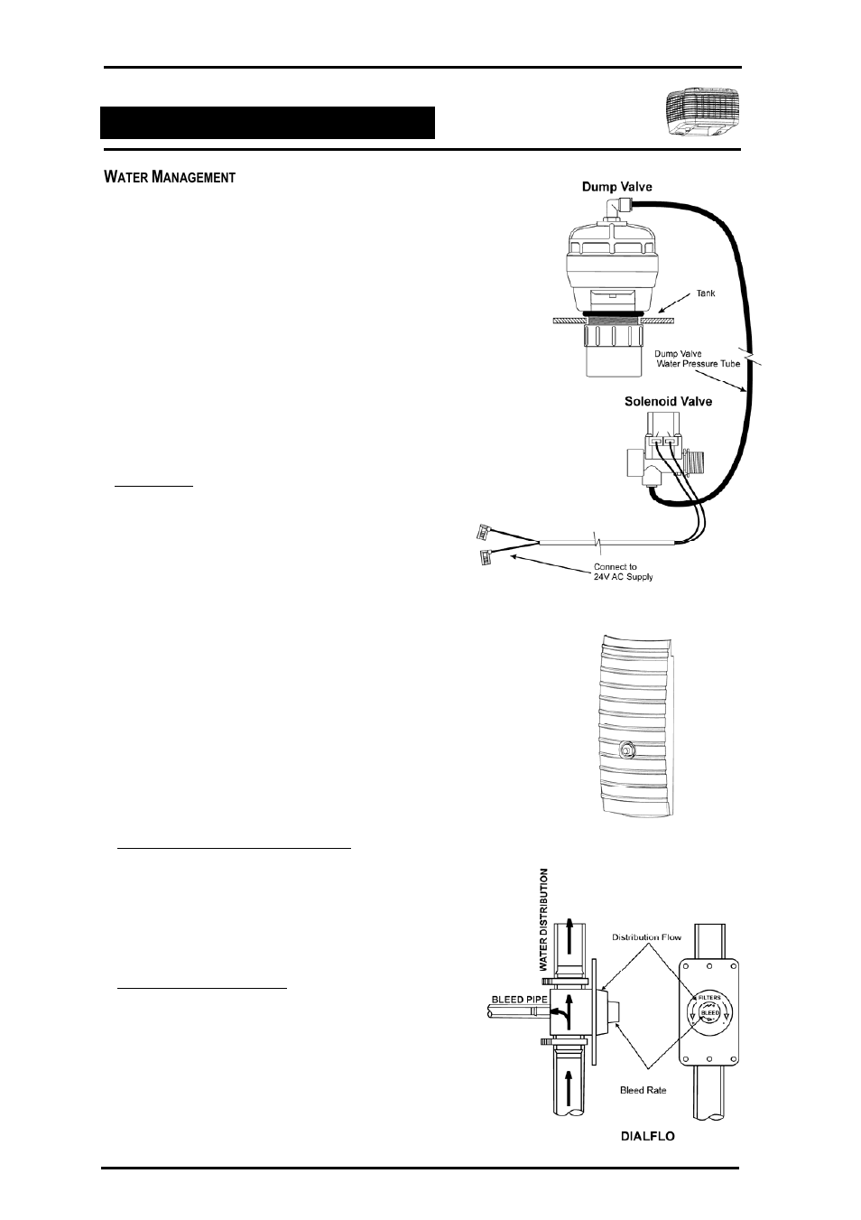 Water management | Bonaire Comfort Control - RF/LV User Manual | Page 29 / 52