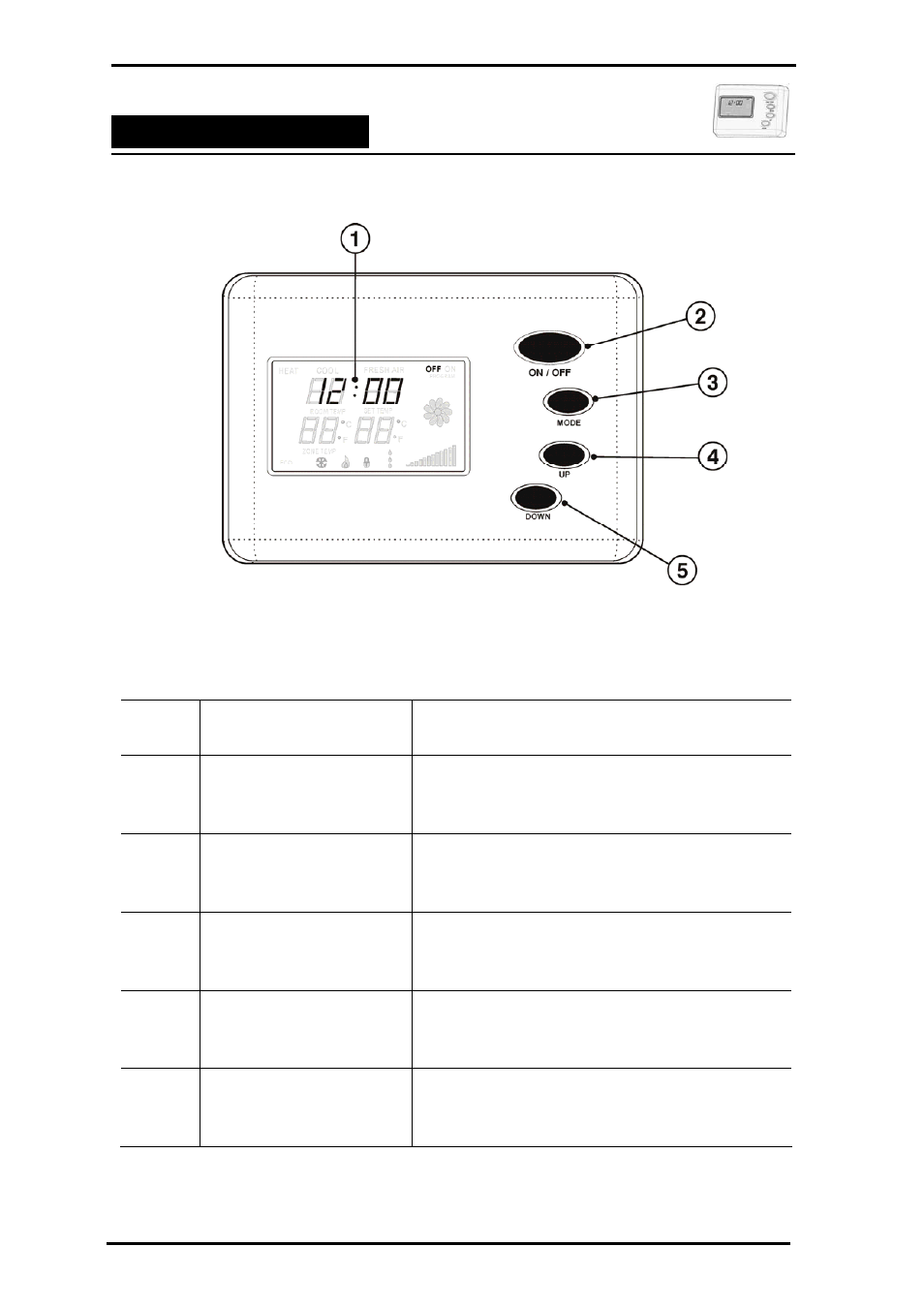 Navigating the controls | Bonaire LV User Manual | Page 7 / 44